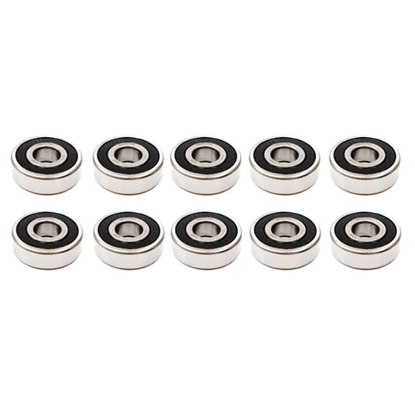 10x 608 2RS Rubber Sealed Deep Groove Ball Bearings 8x22x7 mm